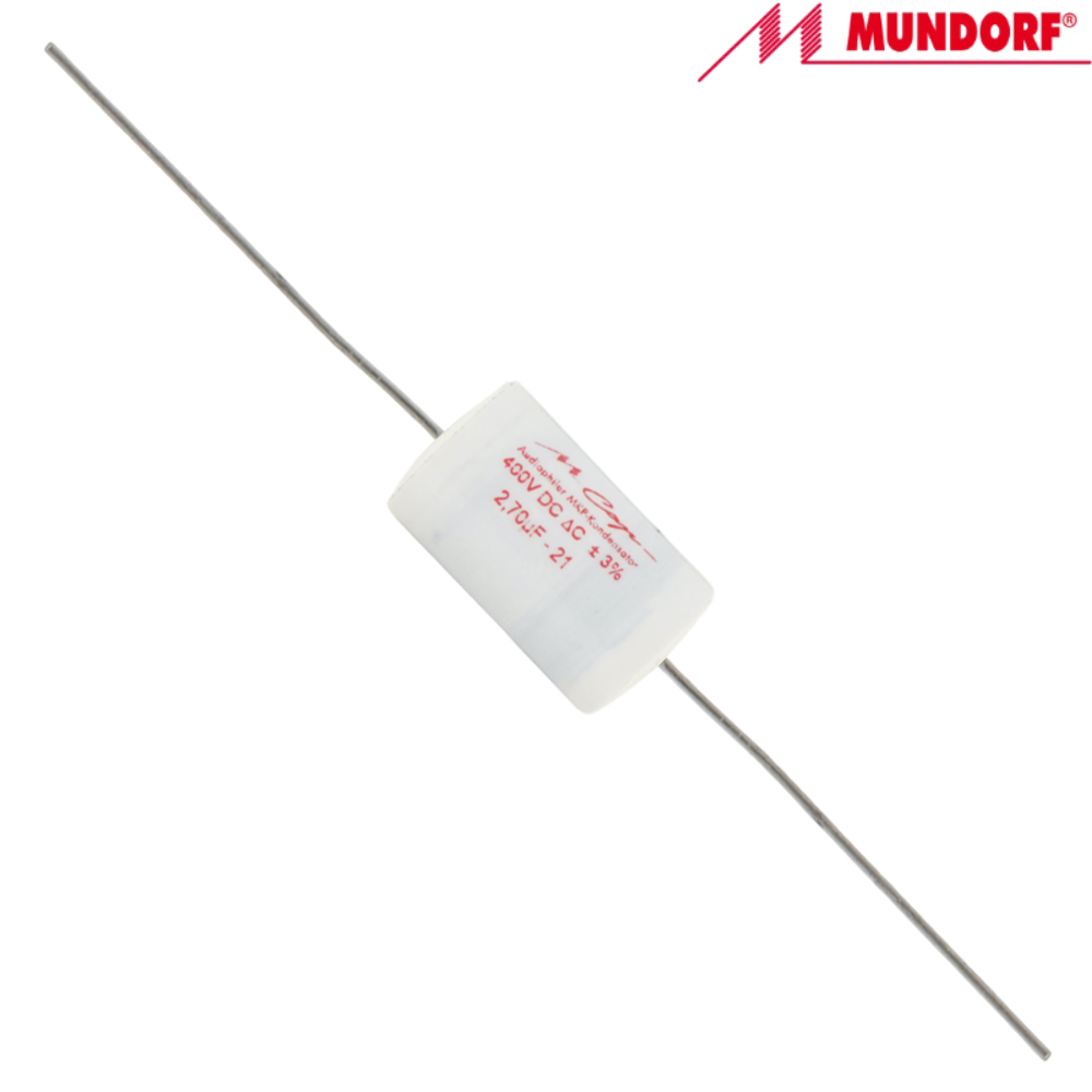 MCAP400-2,7: 2.7uF 400Vdc Mundorf MCap MKP Classic Capacitor