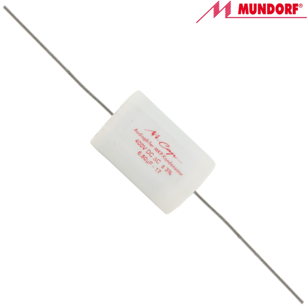 MCAP400-6,8: 6.8uF 400Vdc Mundorf MCap MKP Classic Capacitor