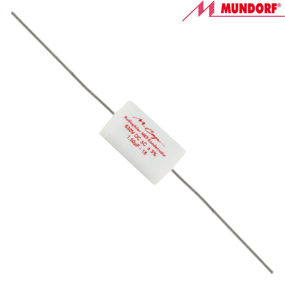MCAP630-1,5: 1.5uF 630Vdc Mundorf MCap MKP Classic Capacitor