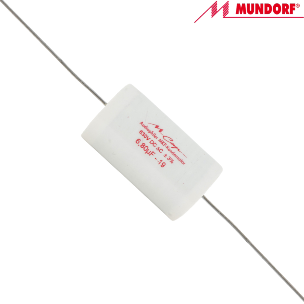 MCAP630-6,8: 6.8uF 630Vdc Mundorf MCap MKP Classic Capacitor