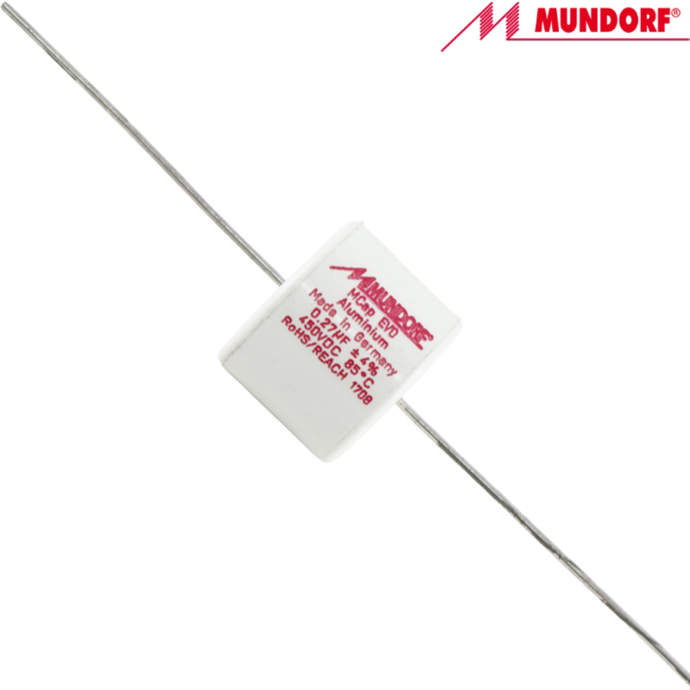 ME-0,27T4.450: 0.27uF 450Vdc Mundorf MCap EVO Capacitor