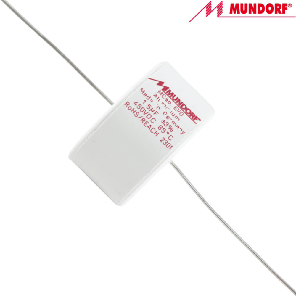 ME-1,5T3.450: 1.5uF 450Vdc Mundorf MCap EVO Capacitor