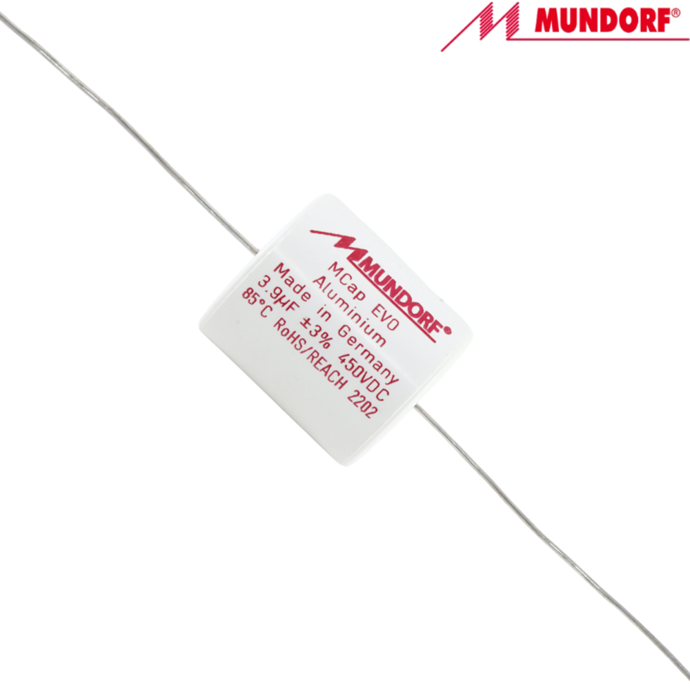 ME-3,9T3.450: 3.9uF 450Vdc Mundorf MCap EVO Capacitor