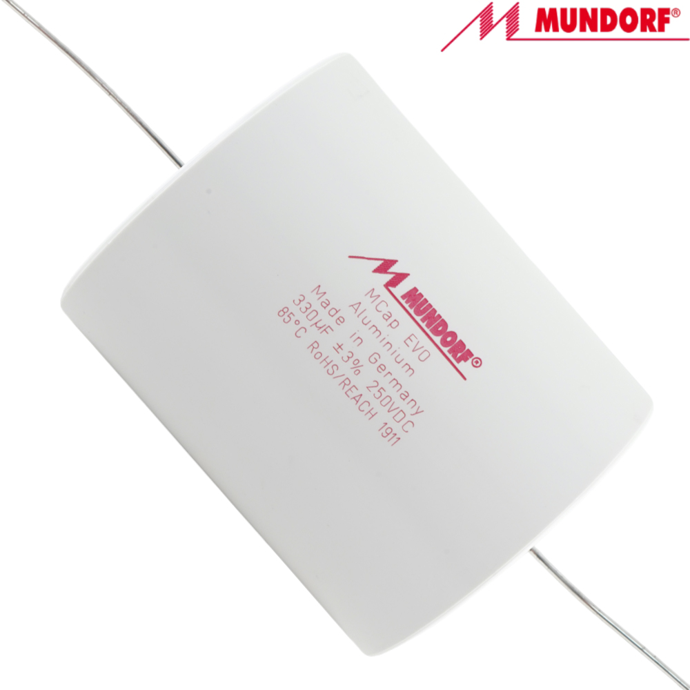 ME-330T3.250: 330uF 250Vdc Mundorf MCap EVO Capacitor