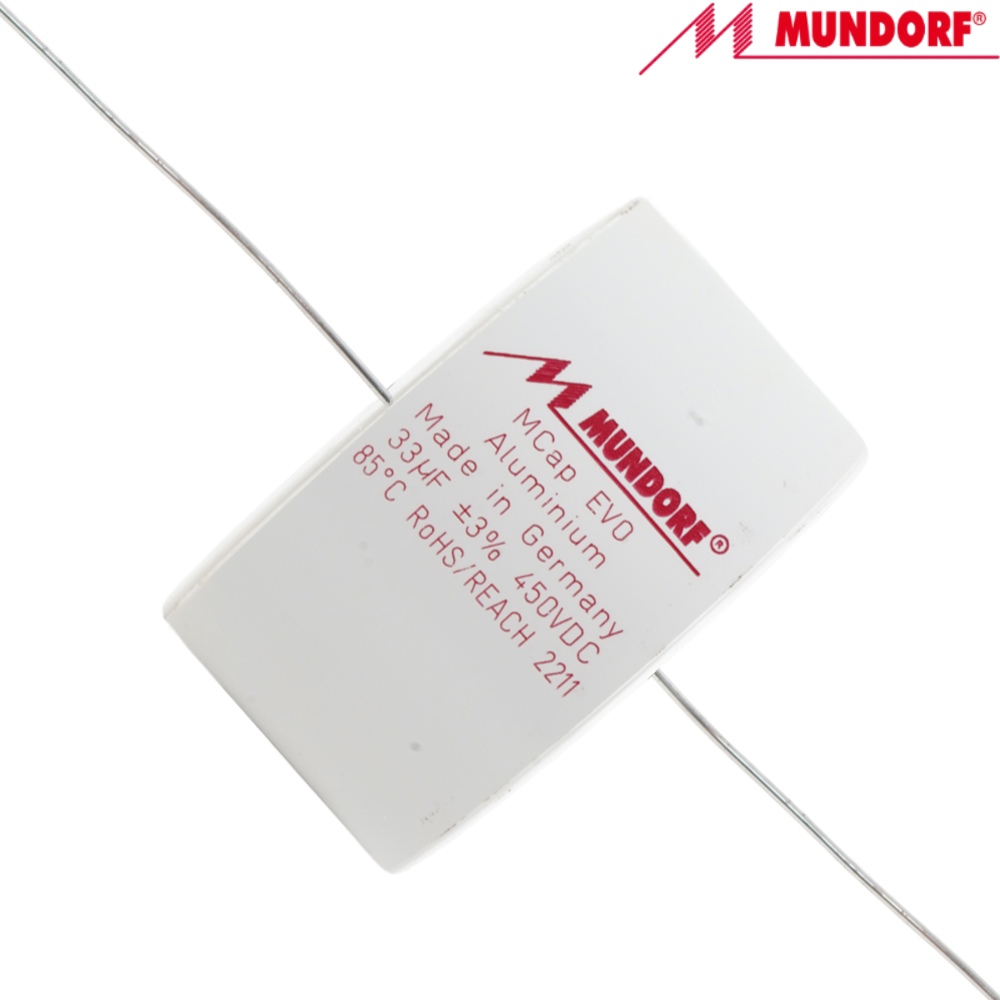 ME-33T3.450: 33uF 450Vdc Mundorf MCap EVO Capacitor