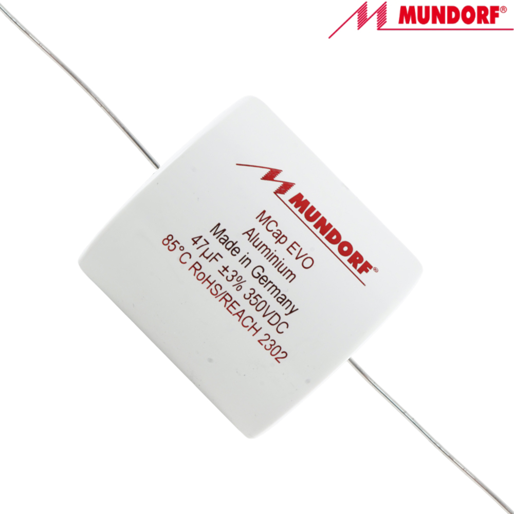 ME-47T3.350: 47uF 350Vdc Mundorf MCap EVO Capacitor