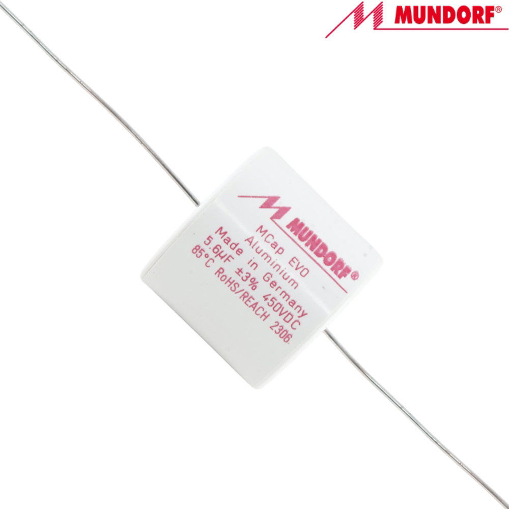 ME-5,6T3.450: 5.6uF 450Vdc Mundorf MCap EVO Capacitor