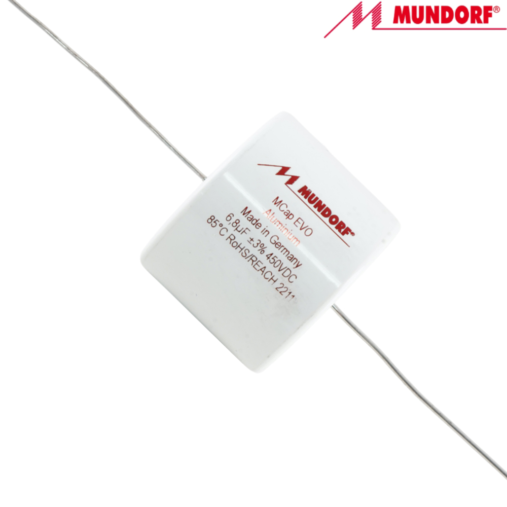 ME-6,8T3.450: 6.8uF 450Vdc Mundorf MCap EVO Capacitor