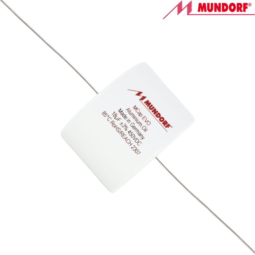 MEO-18T3.450: 18uF 450Vdc Mundorf MCap EVO Oil Capacitor