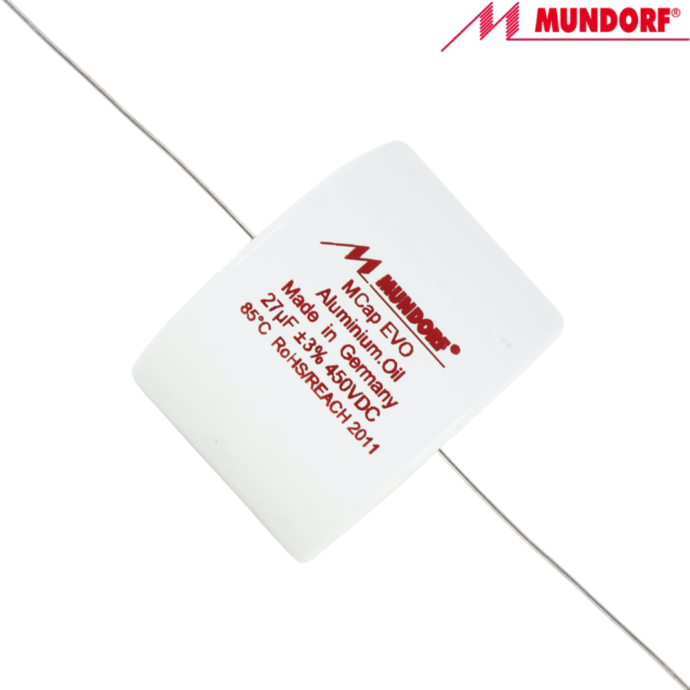 MEO-27T3.450: 27uF 450Vdc Mundorf MCap EVO Oil Capacitor