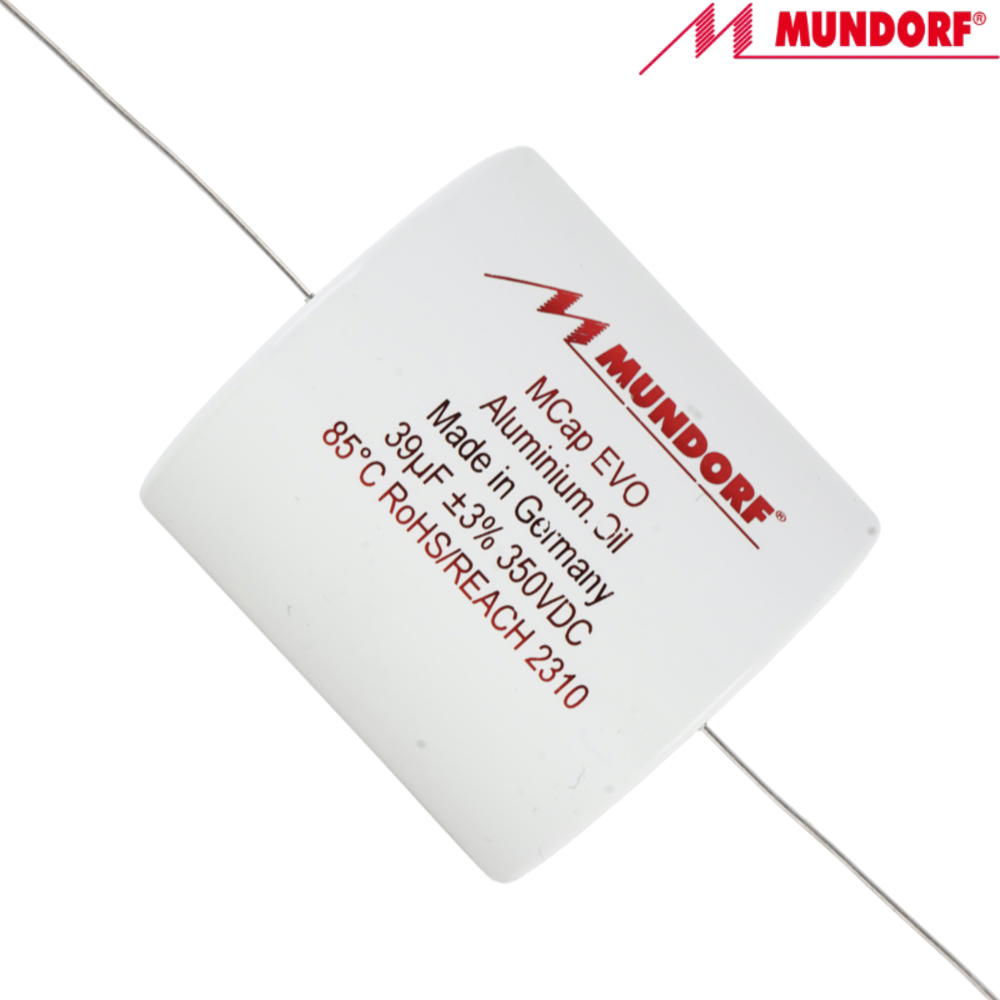 MEO-39T3.350: 39uF 350Vdc Mundorf MCap EVO Oil Capacitor