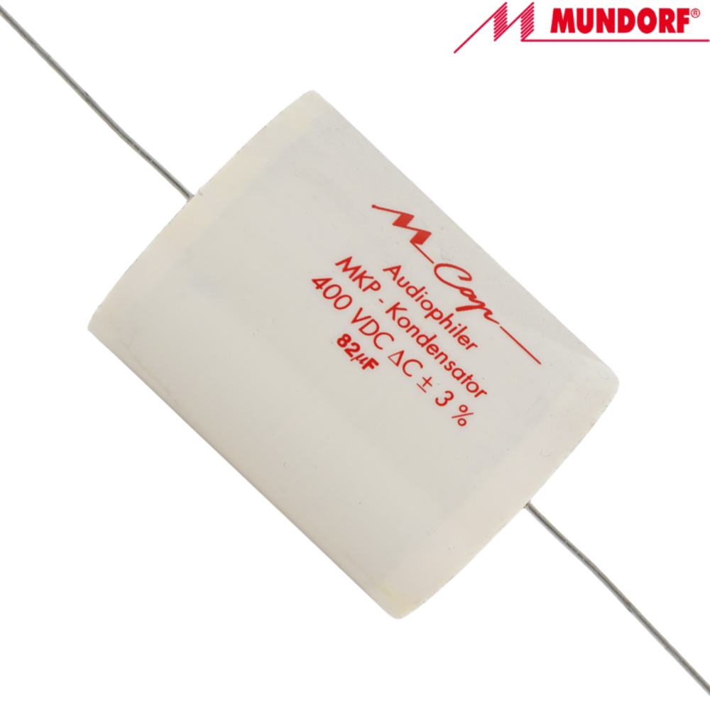 (MKP-400): 82uF 400Vdc Mundorf MCap MKP Classic Capacitor - DISCONTINUED