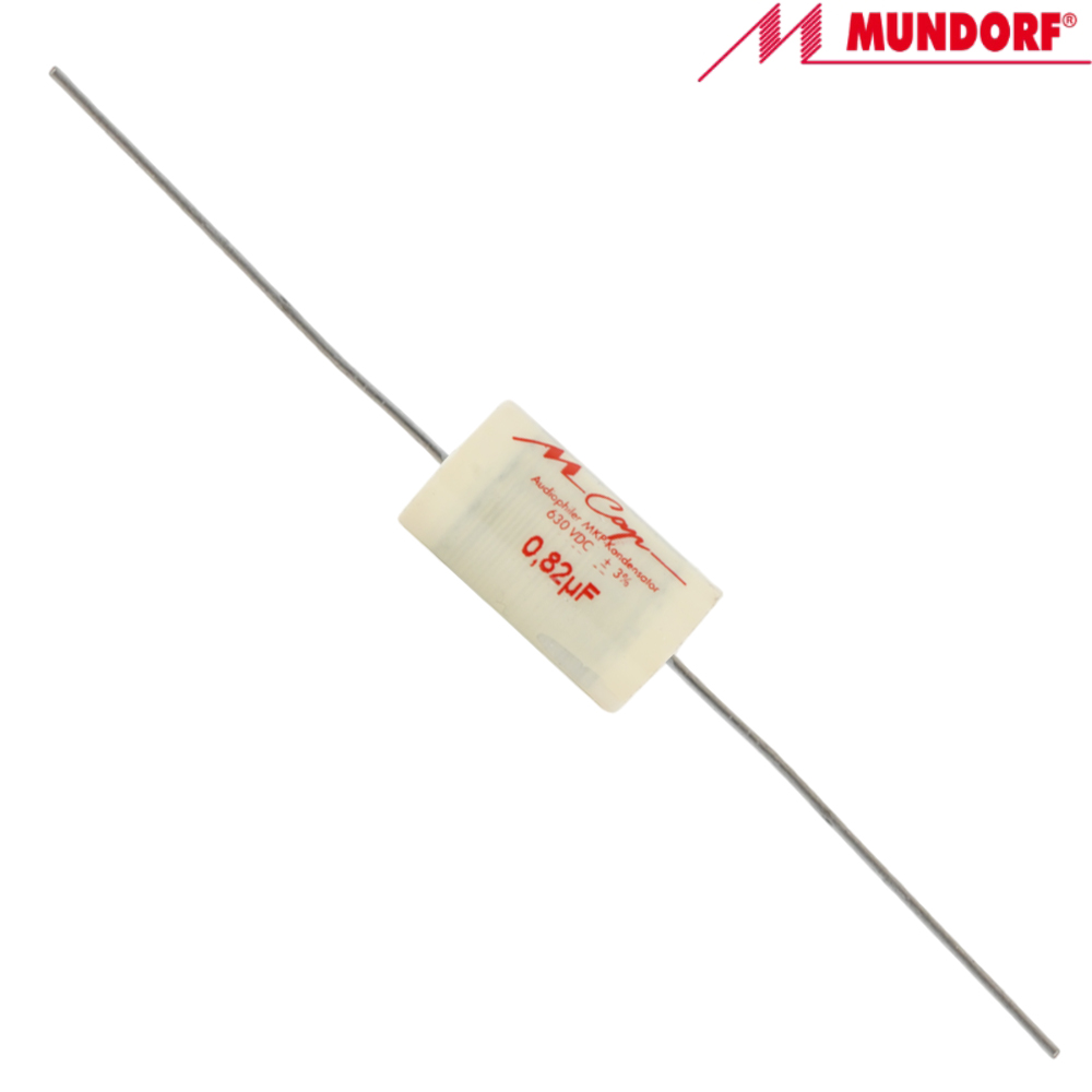(MKP-530): 0.82uF 630Vdc Mundorf MCap MKP Classic Capacitor - DISCONTINUED