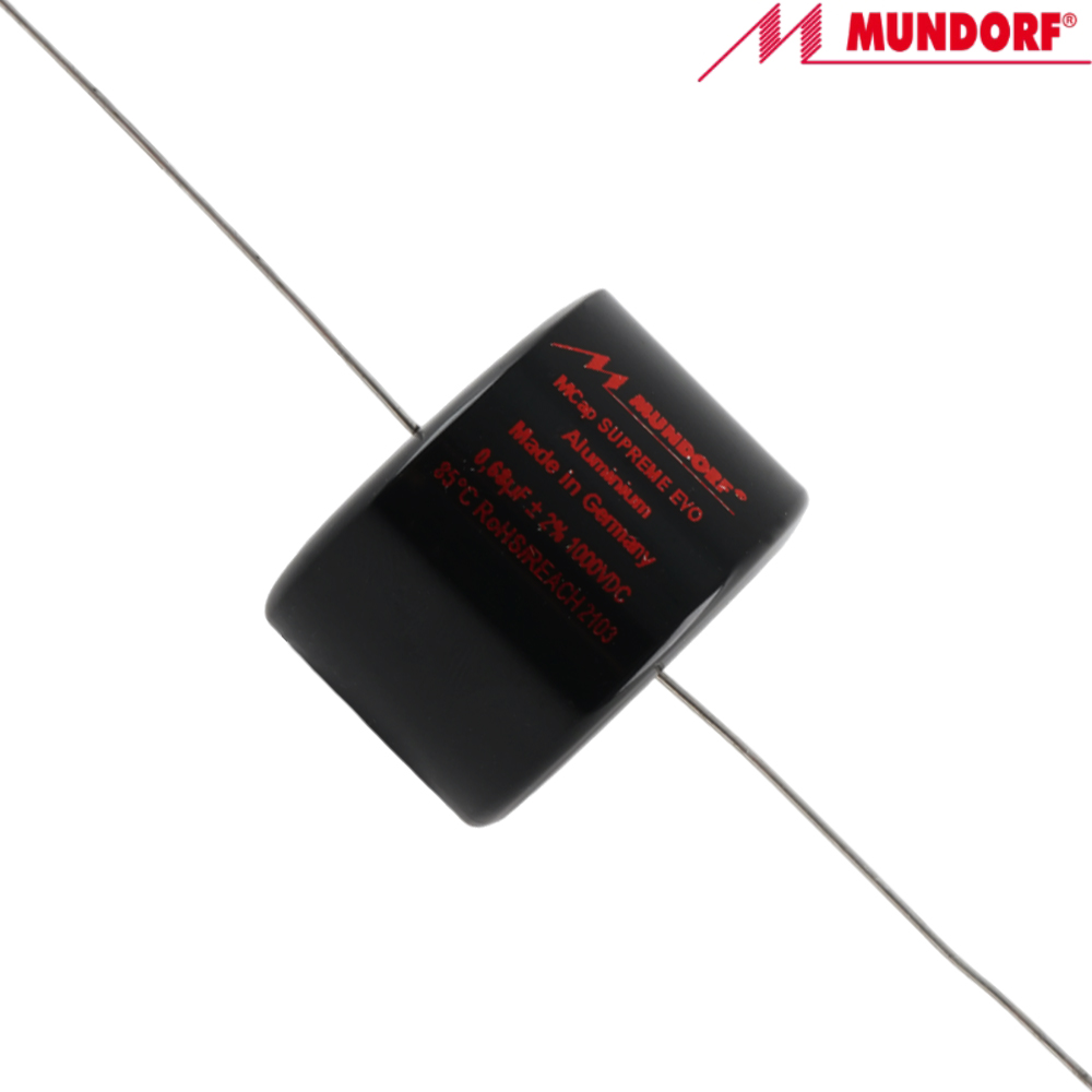 SE-0,68T2.1000: 0.68uF 1000Vdc Mundorf MCap Supreme EVO Capacitor