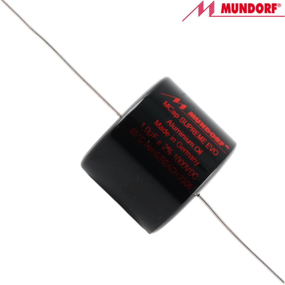 SEO-1,0T2.1000: 1uF 1000Vdc Mundorf MCap Supreme EVO Oil Capacitor