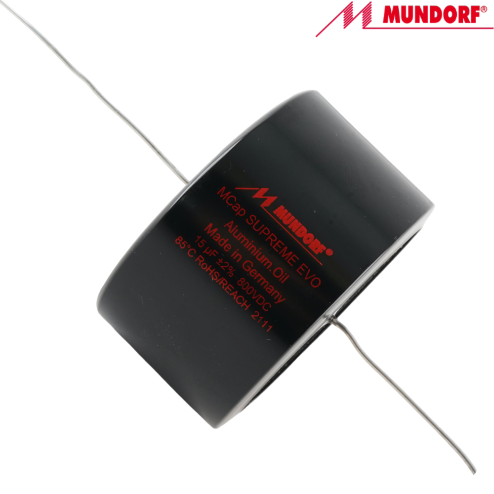 SEO-15T2.800: 15uF 800Vdc Mundorf MCap Supreme EVO Oil Capacitor