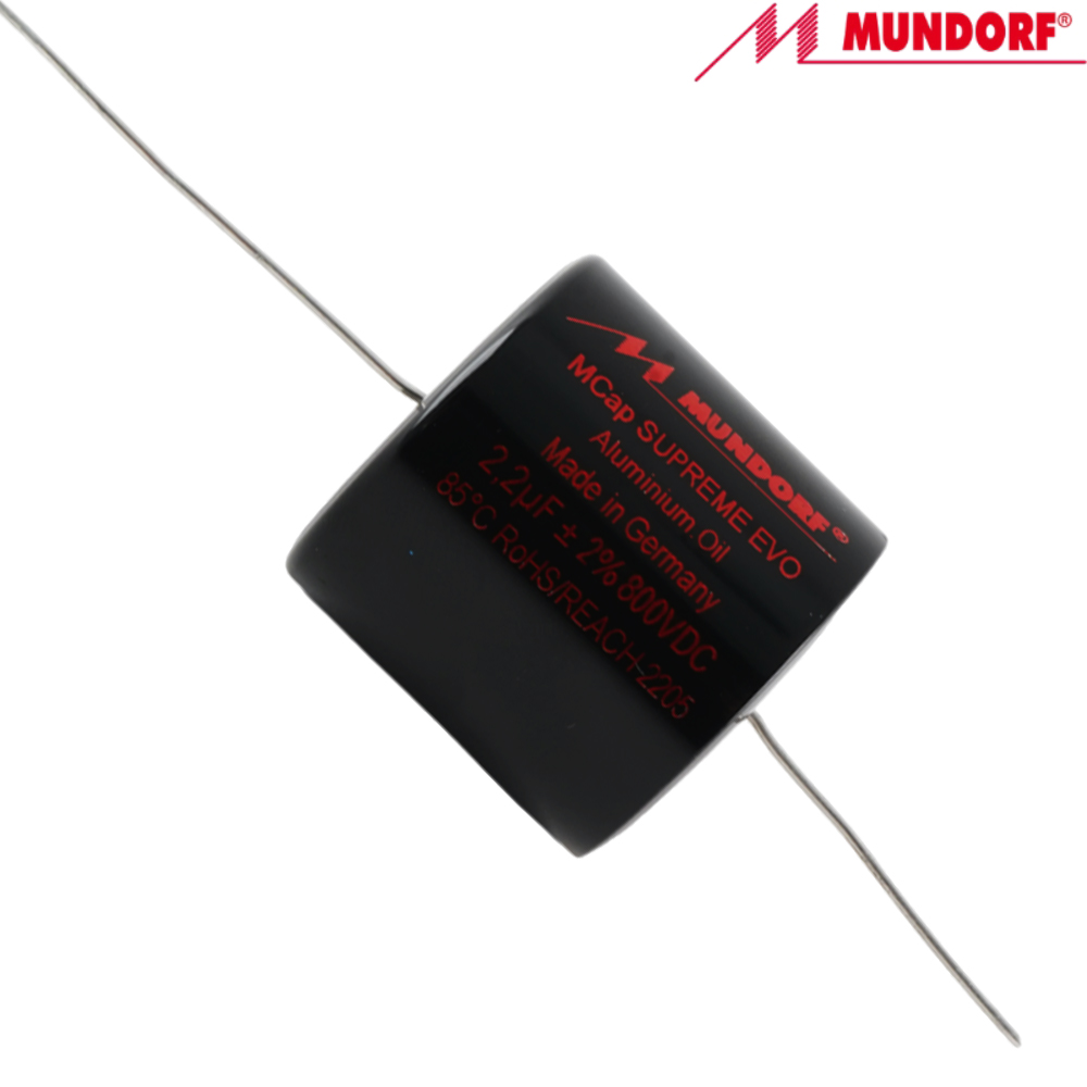 SEO-2,2T2.800: 2.2uF 800Vdc Mundorf MCap Supreme EVO Oil Capacitor	