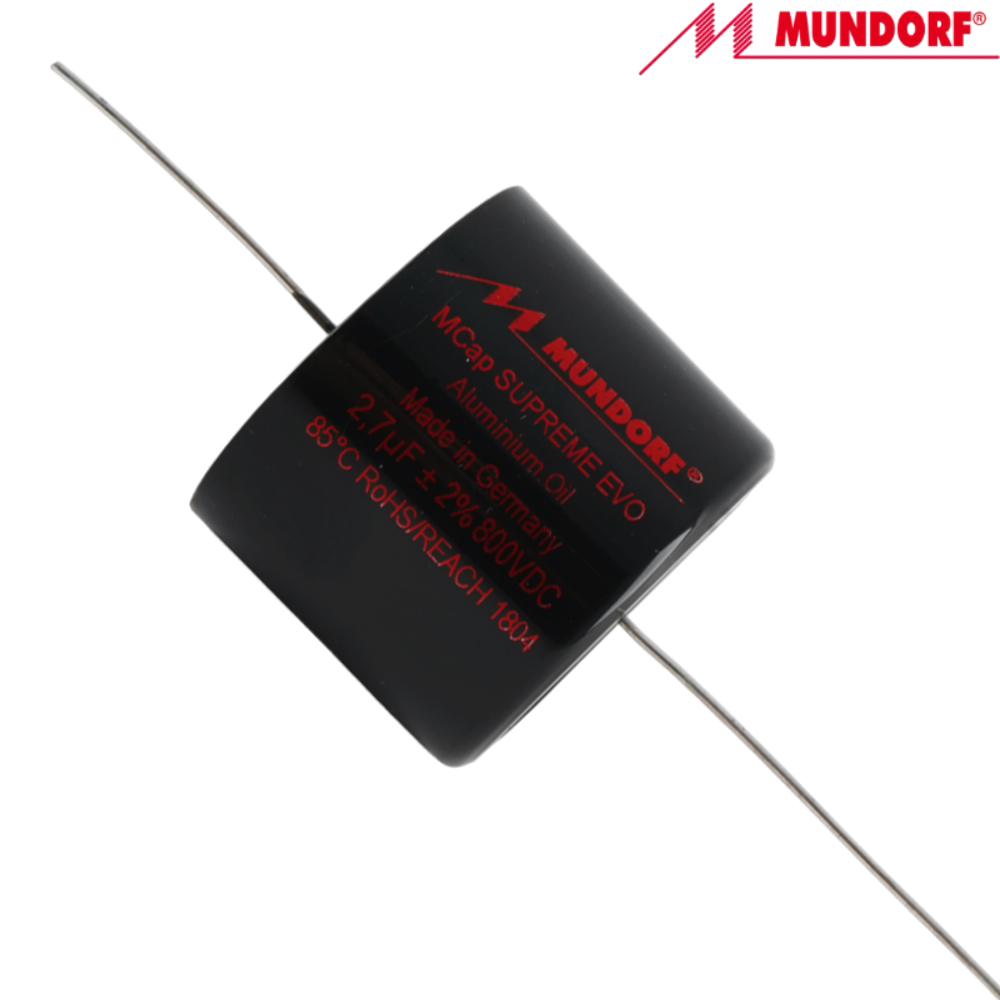 SEO-2,7T2.800: 2.7uF 800Vdc Mundorf MCap Supreme EVO Oil Capacitor	