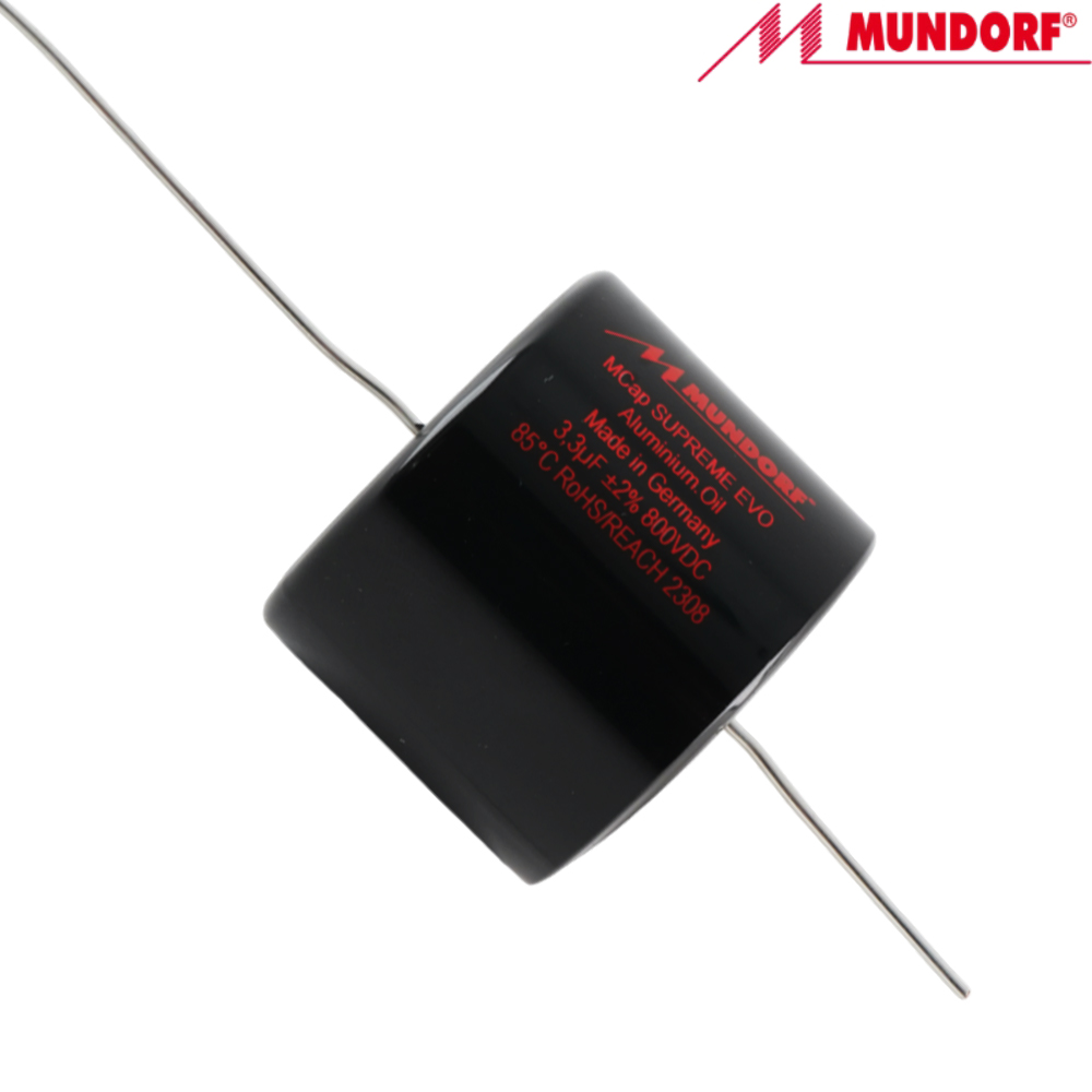 SEO-3,3T2.800: 3.3uF 800Vdc Mundorf MCap Supreme EVO Oil Capacitor
