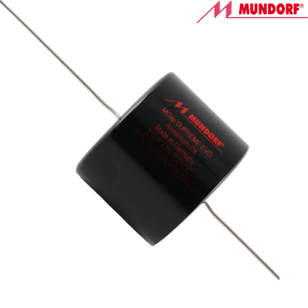 SEO-3,9T2.800: 3.9uF 800Vdc Mundorf MCap Supreme EVO Oil Capacitor