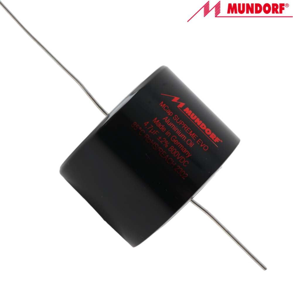 SEO-4,7T2.800: 4.7uF 800Vdc Mundorf MCap Supreme EVO Oil Capacitor