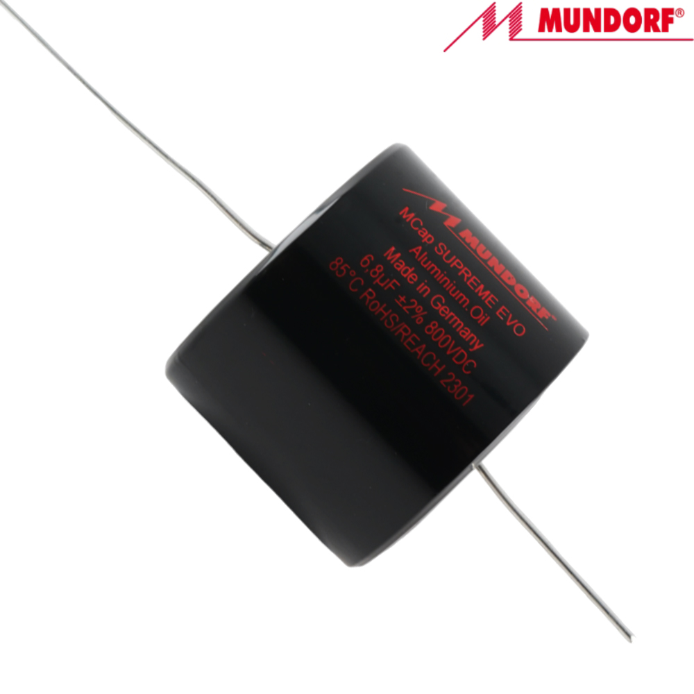 SEO-6,8T2.800: 6.8uF 800Vdc Mundorf MCap Supreme EVO Oil Capacitor