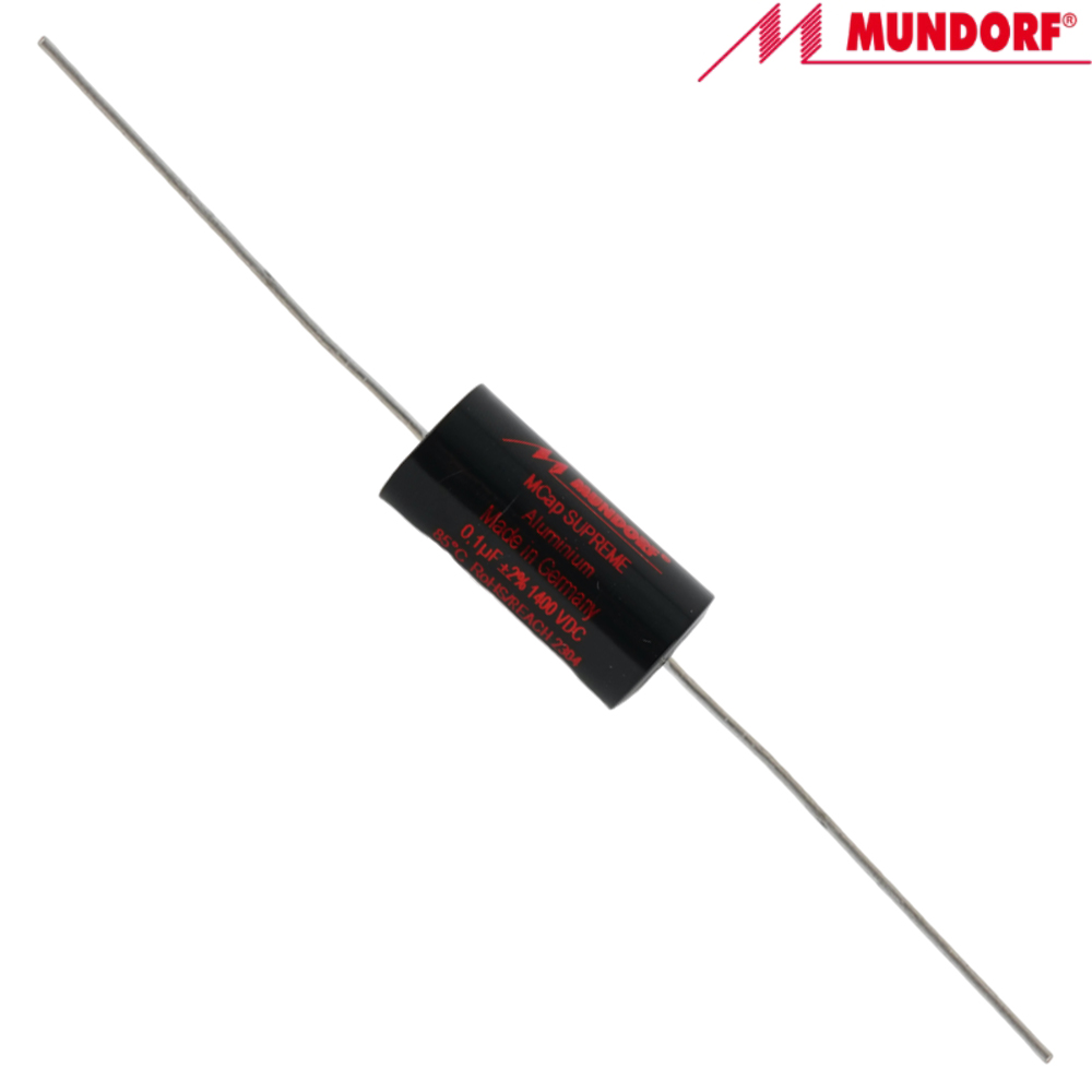 SUP8-0,10: 0.1uF 1400Vdc Mundorf MCap Supreme Capacitor