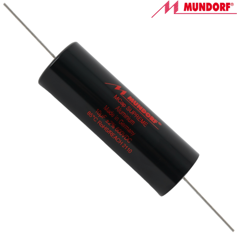 SUP8-10: 10uF 600Vdc Mundorf MCap Supreme Capacitor