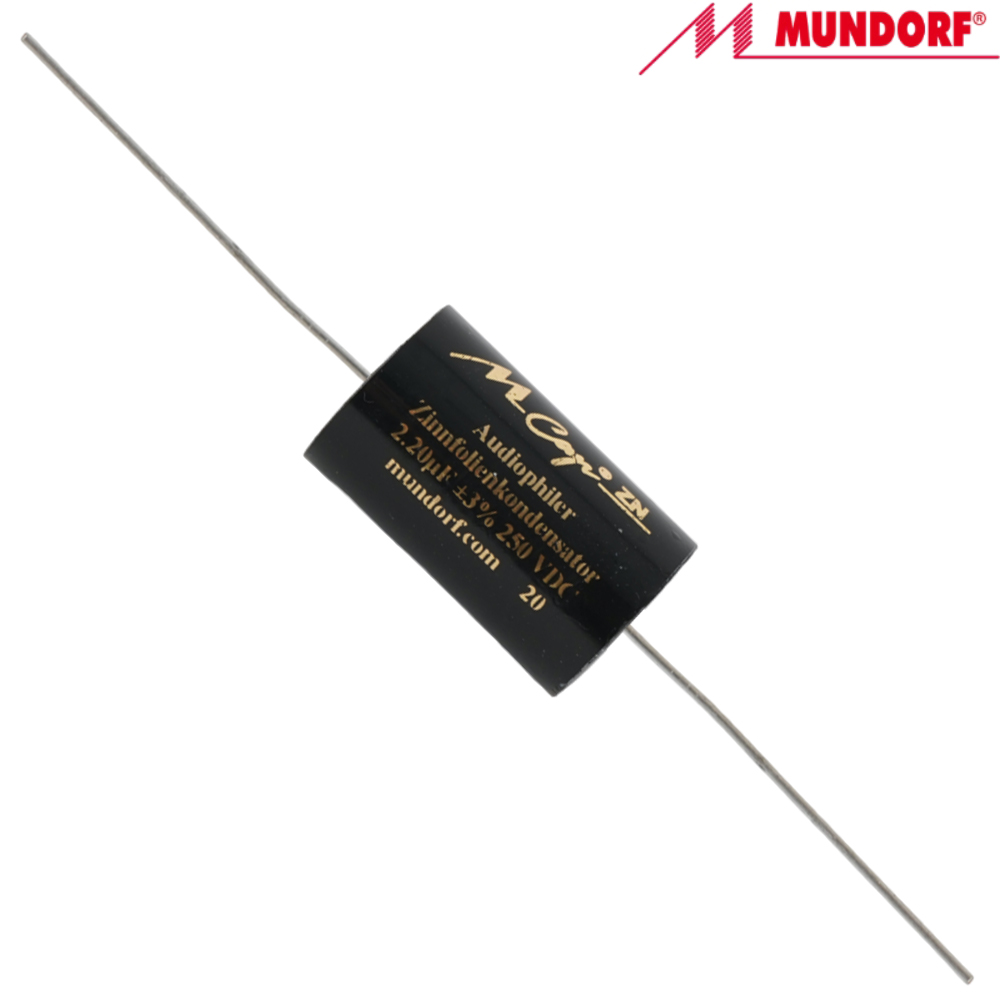 ZN250-2,2: 2.2uF 250Vdc Mundorf MCap ZN Capacitor | HIFICollective