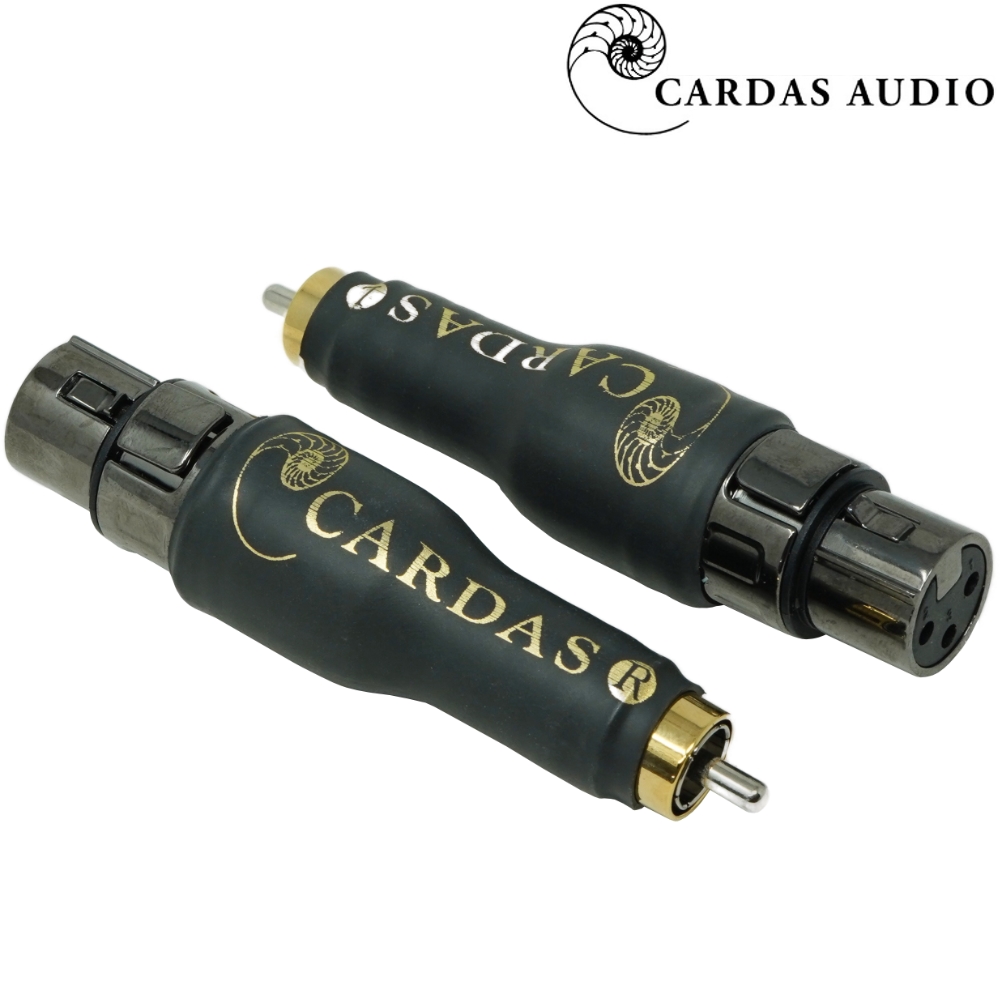 MRCA-CEFXLR: Cardas male RCA to female XLR adapter