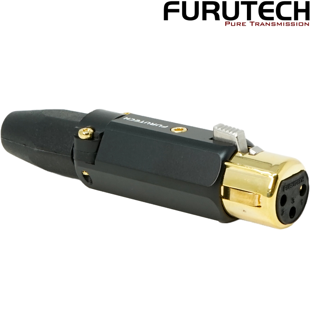 FP-602F(G): Furutech FP-602F Gold-plated Female XLR Connector