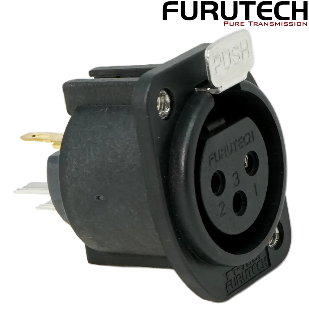 Furutech FT-786F(R) Rhodium-plated Female XLR Socket