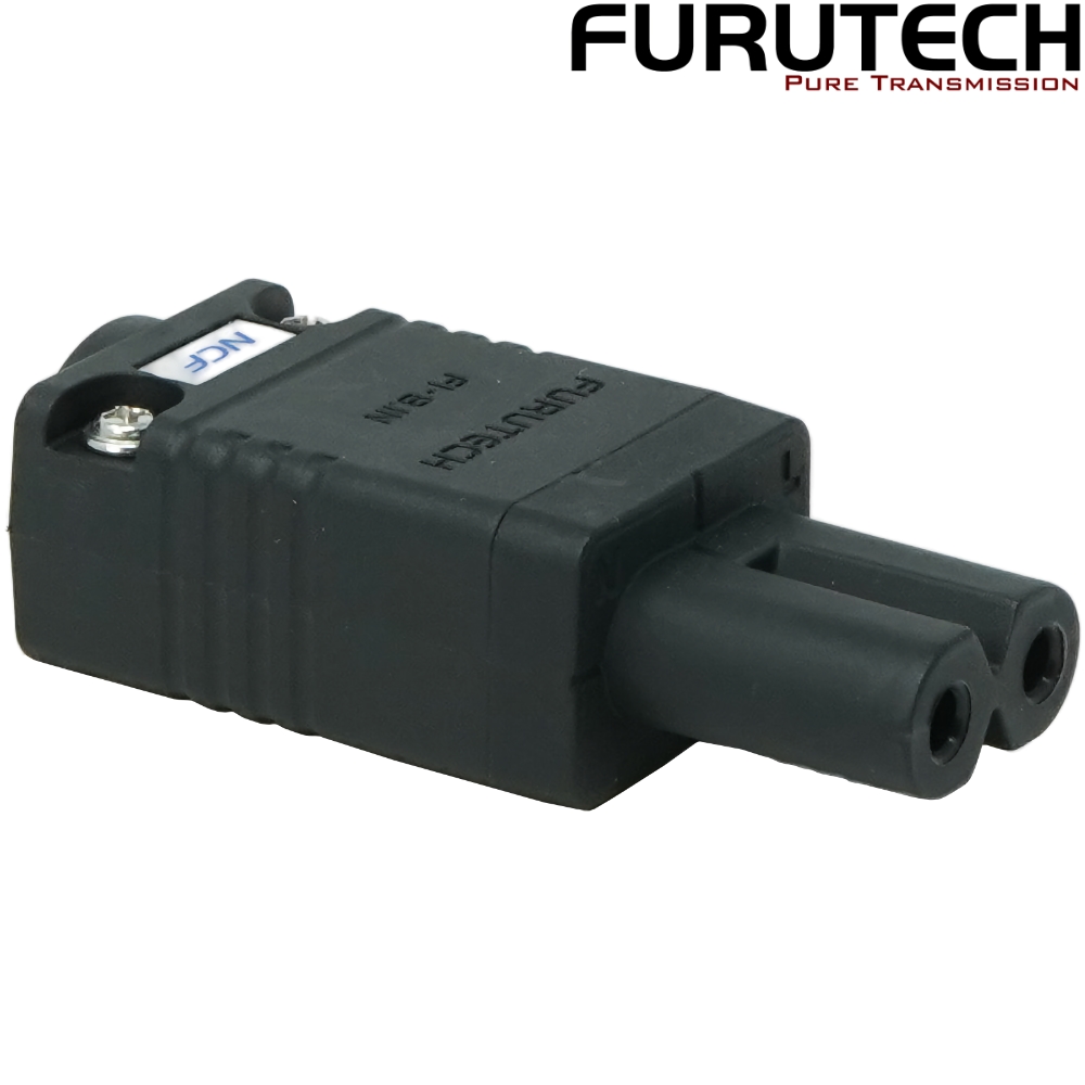 FI-8.1N NCF(R): Furutech FI-8.1N NCF Rhodium-plated slimline C7 IEC Connector