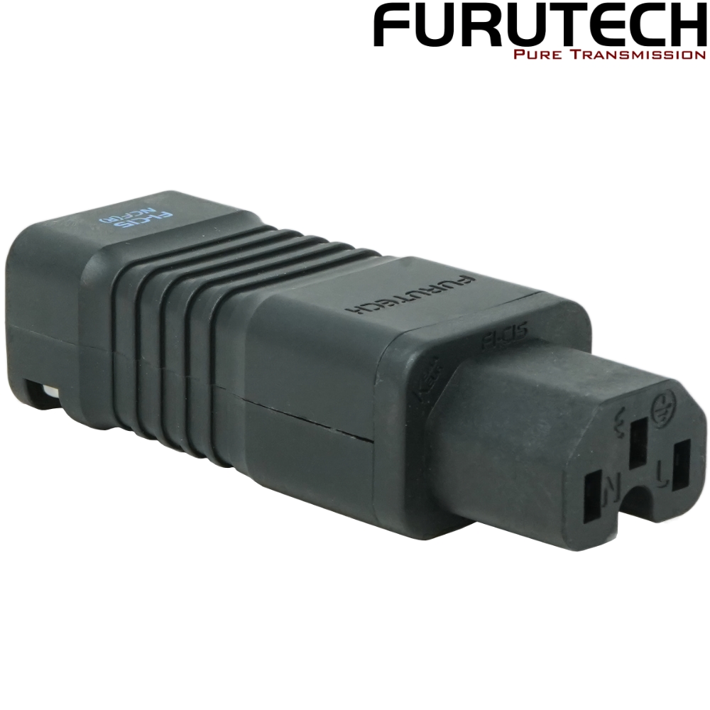 FI-C15 NCF(R): Furutech FI-C15 Pure Copper Rhodium-plated Slim Body C15 IEC Connector