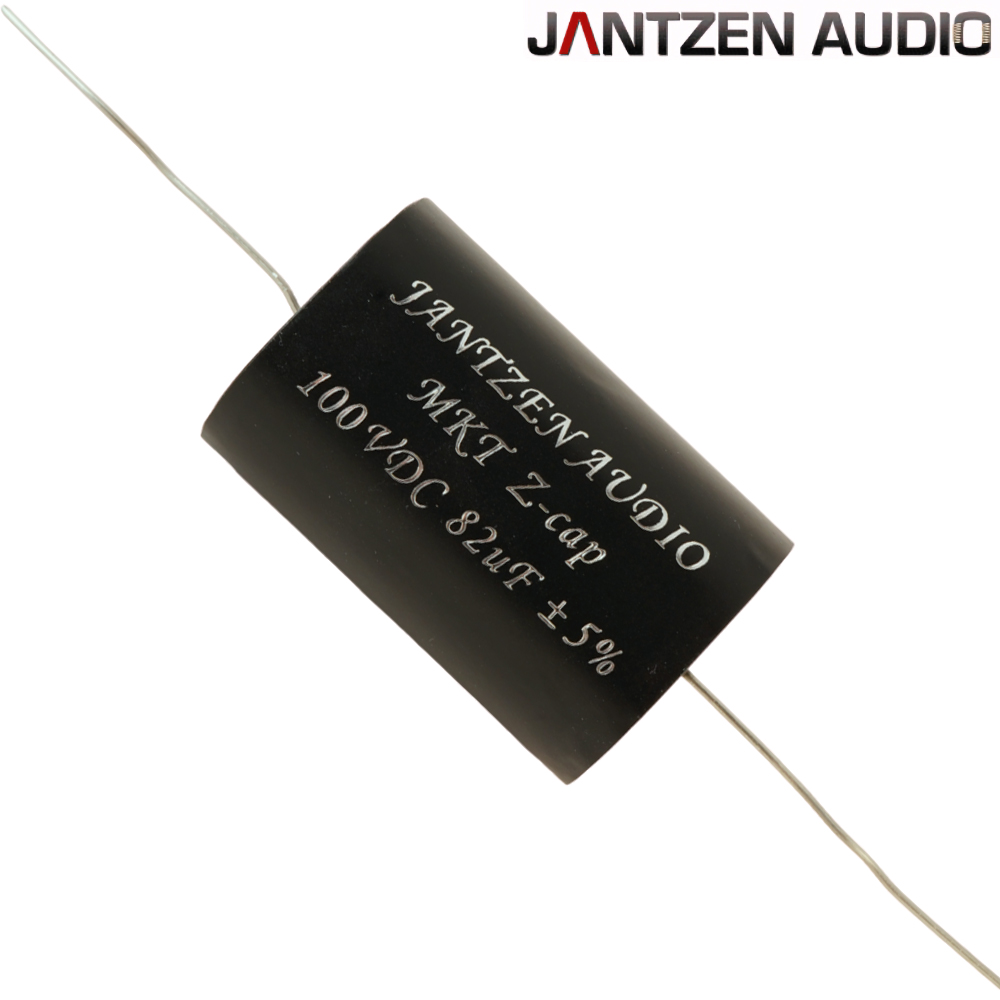 001-4163: 82uF 100Vdc  Jantzen MKT Z-Cap Metallized Polyester Film Capacitor