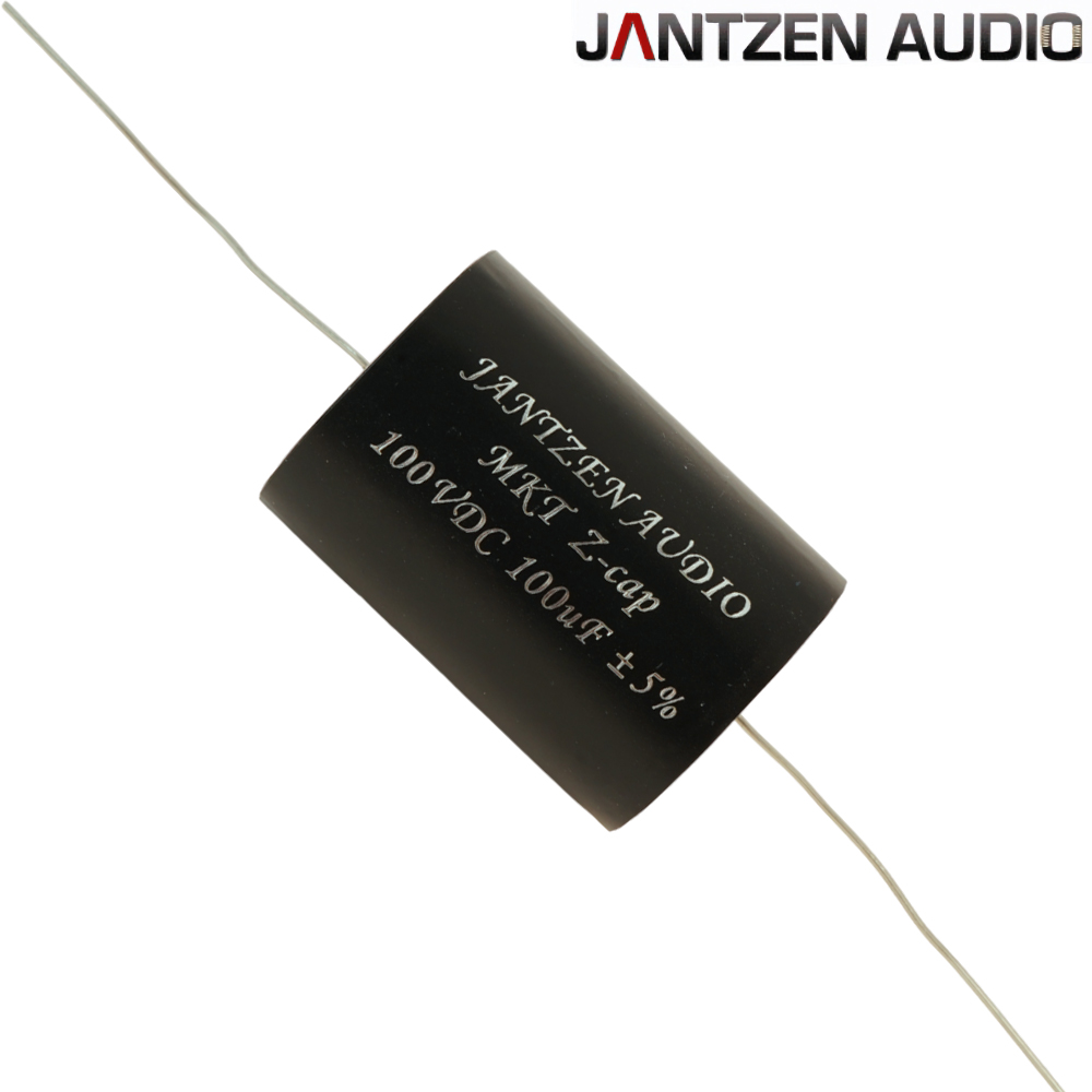 001-4164: 100uF 100Vdc Jantzen MKT Z-Cap Metallized Polyester Film 