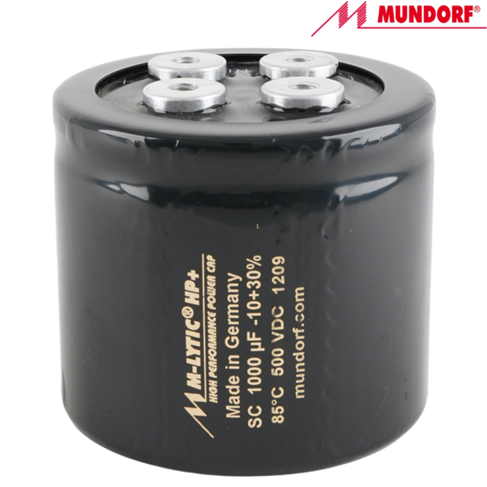 MLSC+500-010 - 1000uF 500Vdc Mundorf MLytic HP+ Electrolytic Capacitor - DISCONTINUED