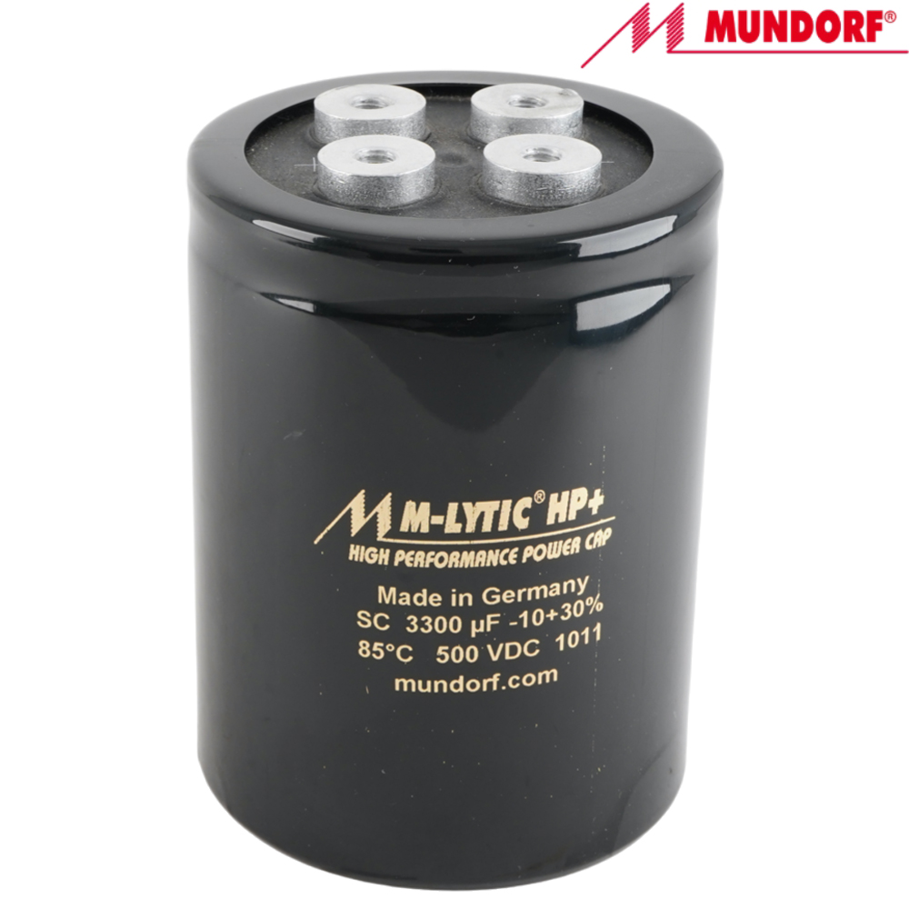 MLSC+500-040 - 3300uF 500Vdc Mundorf MLytic HP+ Electrolytic Capacitor - DISCONTINUED