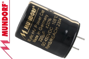 Mundorf MLytic HV Radial Electrolytic Capacitors