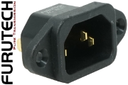 Furutech Gold-plated IEC Inlet Socket