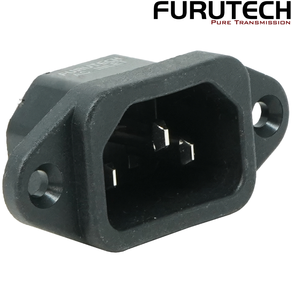 Furutech Rhodium-plated IEC Inlet Socket