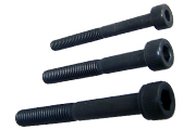 Black Head Cap Screw, Part Threaded