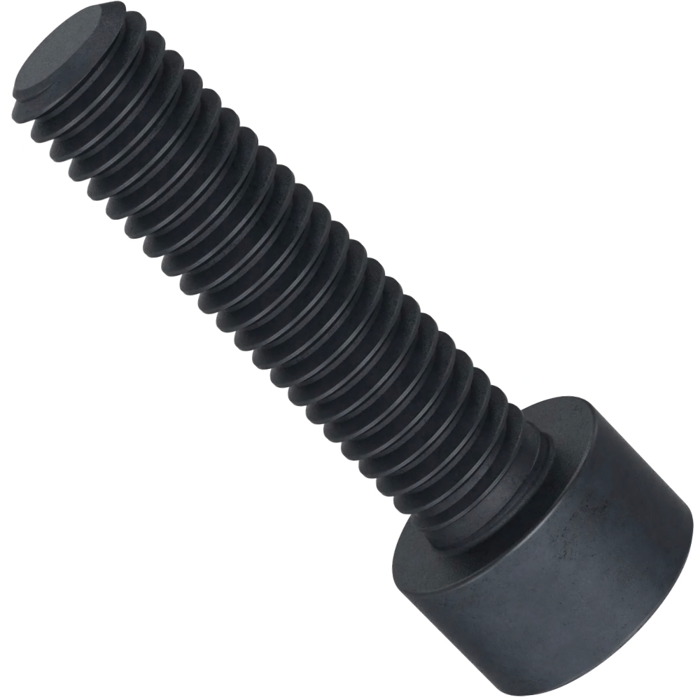 M5x50HS-BSS: M5 x 50mm Full Thread Cap Head Screws, Black Stainless Steel