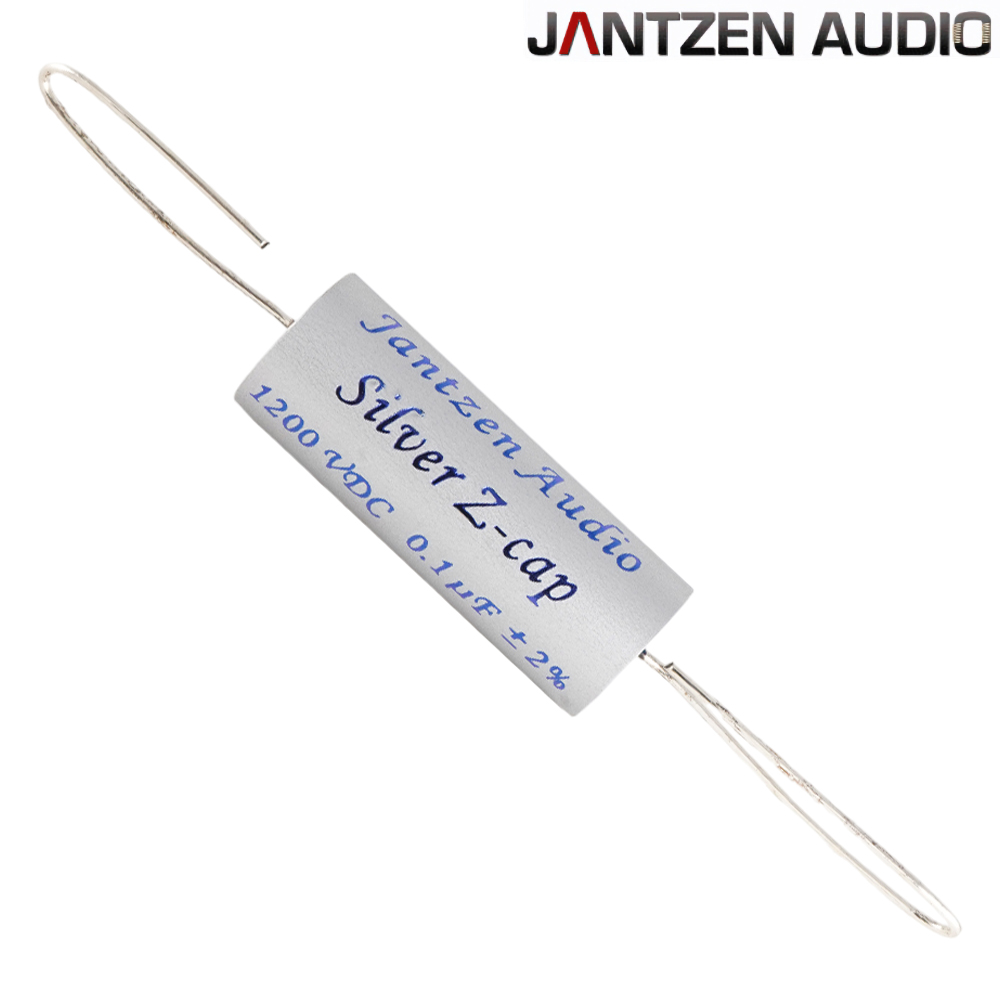 001-0602: 0.1uF 1200Vdc Jantzen Silver Z-Cap Capacitor