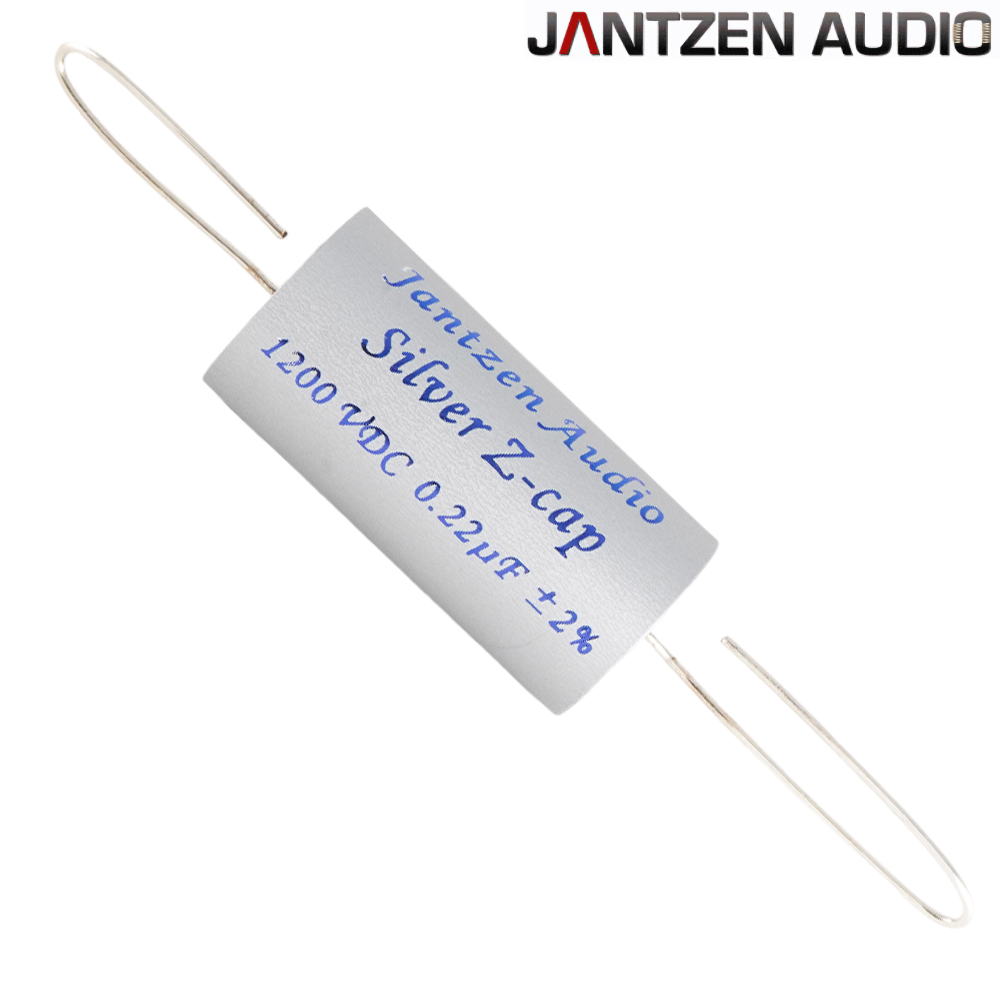 001-0610: 0.22uF 1200Vdc Jantzen Silver Z-Cap Capacitor