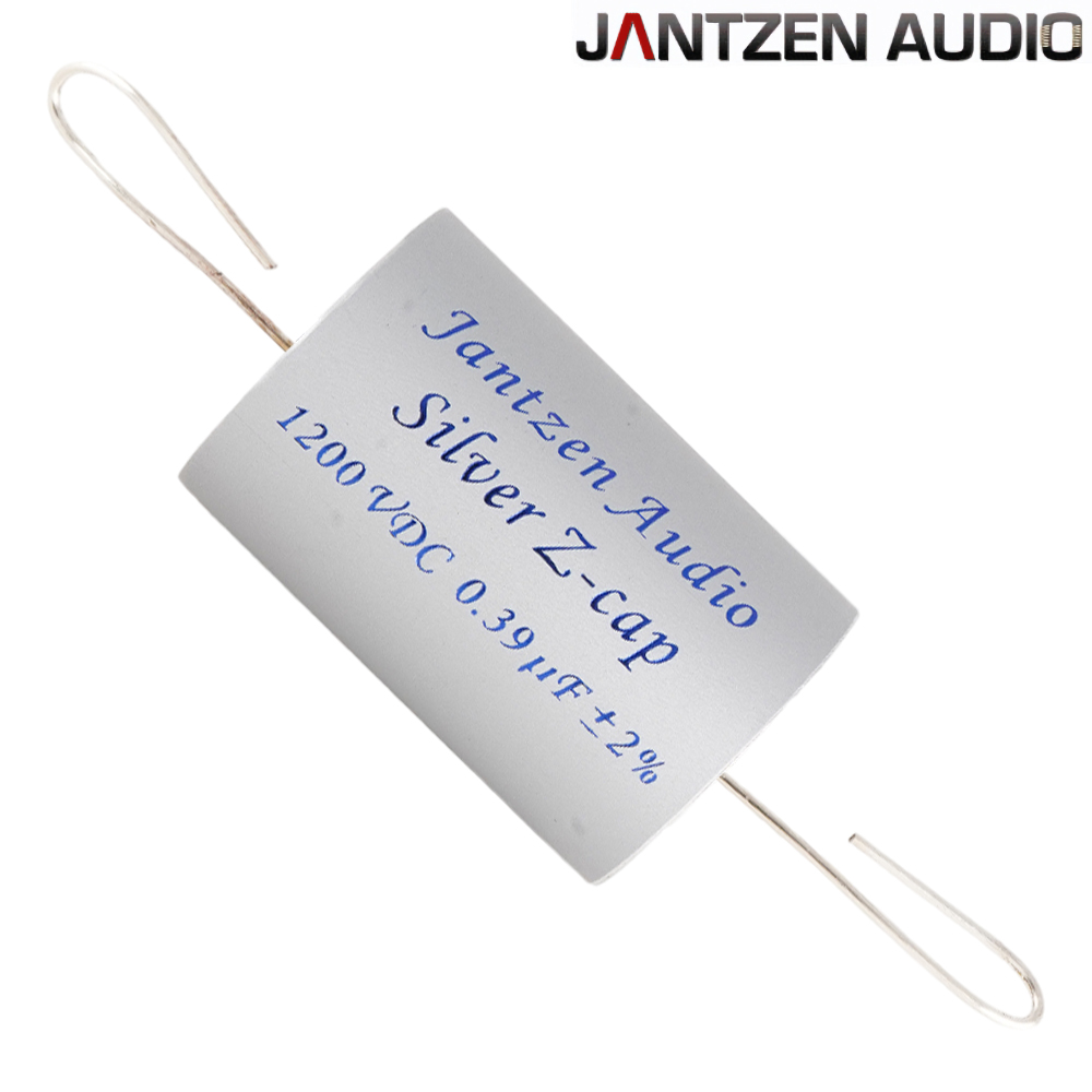 001-0616: 0.39uF 1200Vdc Jantzen Silver Z-Cap Capacitor