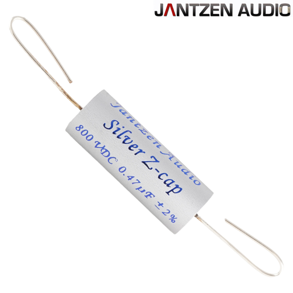 001-0618: 0.47uF 800Vdc Jantzen Silver Z-Cap Capacitor