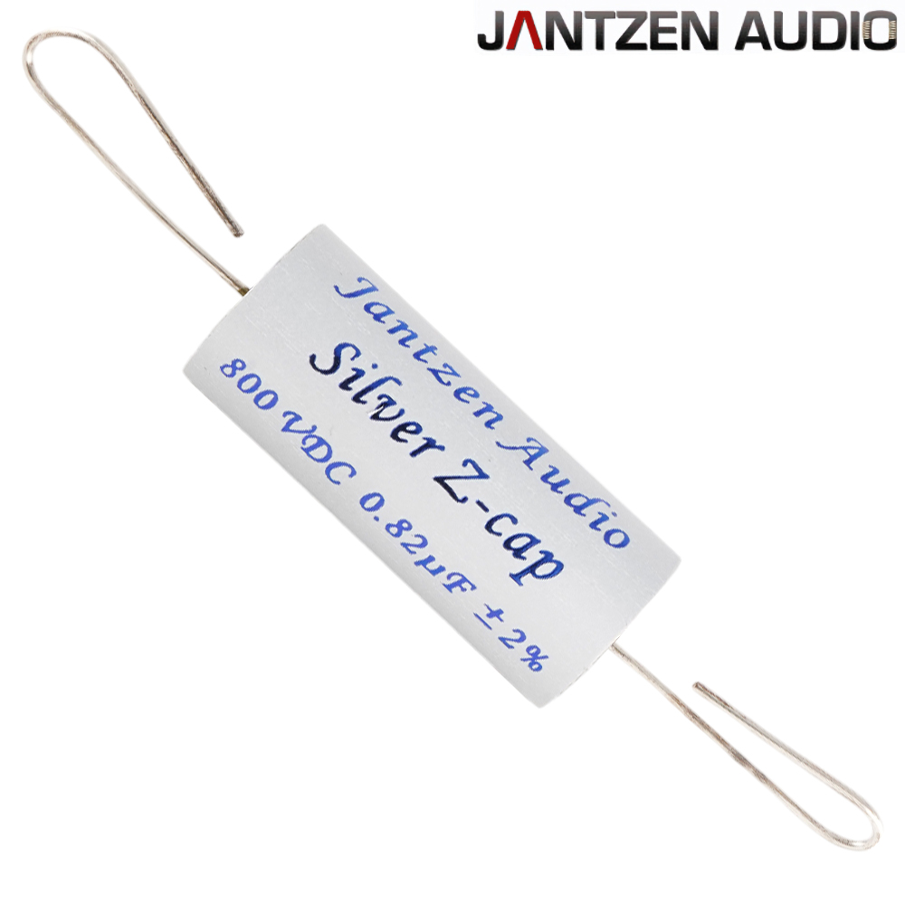 001-0630: 0.82uF 800Vdc Jantzen Silver Z-Cap Capacitor