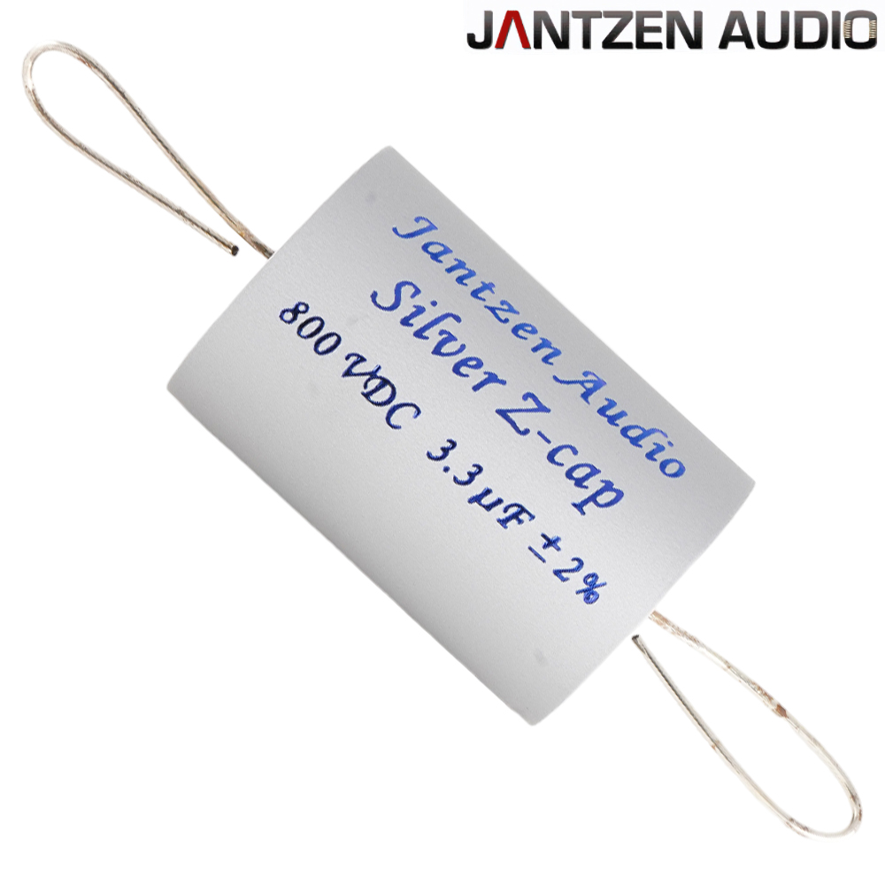 001-0654: 3.3uF 800Vdc Jantzen Silver Z-Cap Capacitor