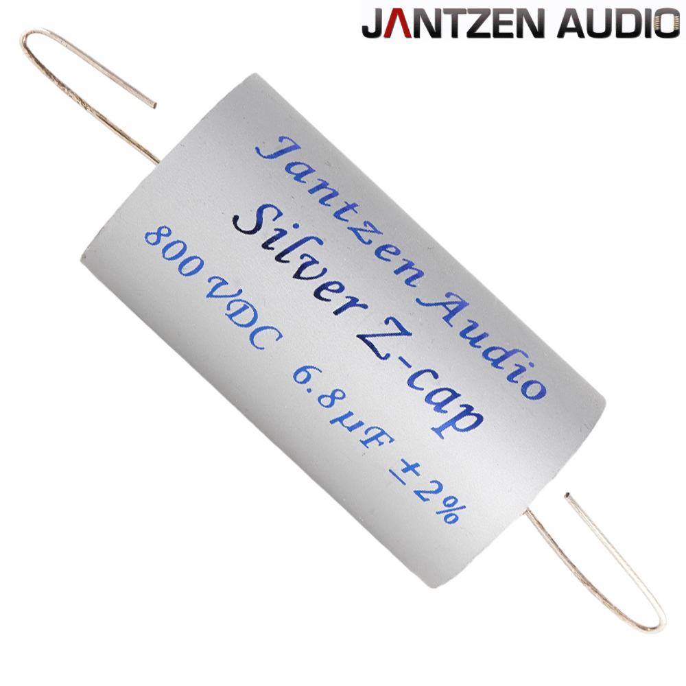 001-0670: 6.8uF 800Vdc Jantzen Silver Z-Cap Capacitor